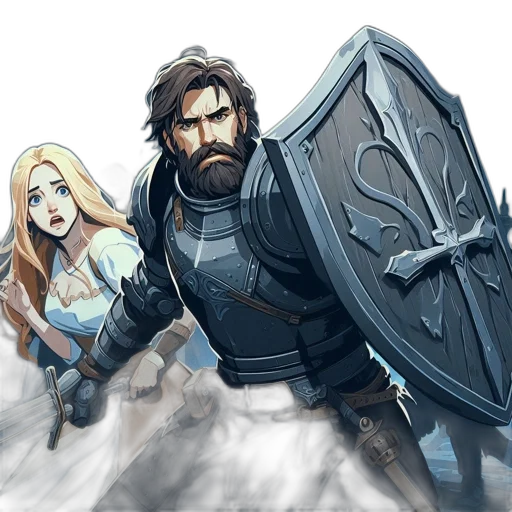 sword, weapon, fantasy art, concept art transparent PNG cut-out