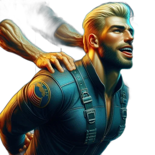 concept art, comic book art, fantasy art, cyberpunk transparent PNG cut-out