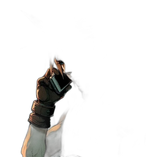 mask, robot, dragon, staff transparent PNG cut-out