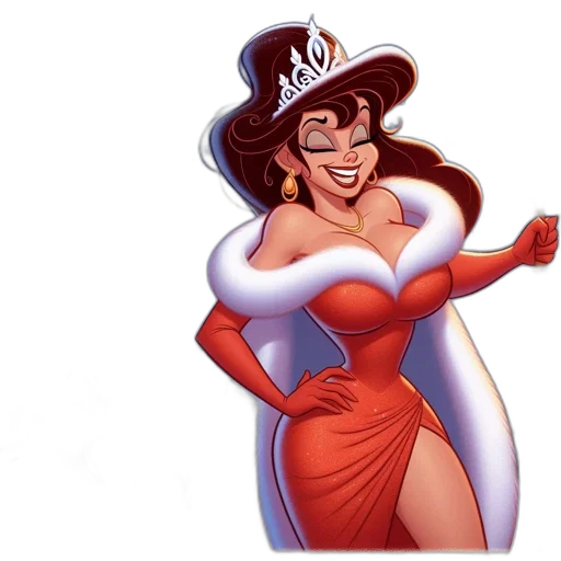 crown, dress, concept art, comic book art transparent PNG cut-out