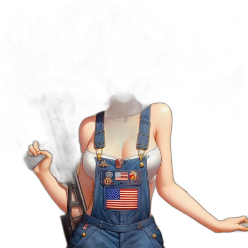 dress, jacket, mask, robot transparent PNG cut-out