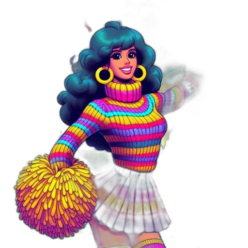 dress, concept art, pixel art, 3d render transparent PNG cut-out