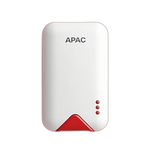 white, red, electronic, device transparent PNG cut-out