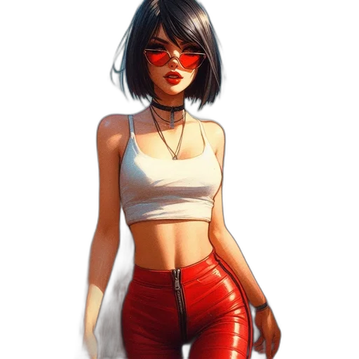 jacket, concept art, comic book art, fantasy art transparent PNG cut-out