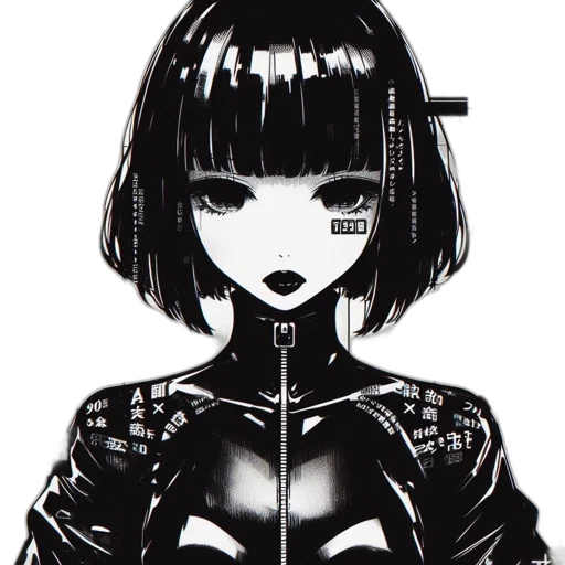 jacket, mask, robot, face transparent PNG cut-out