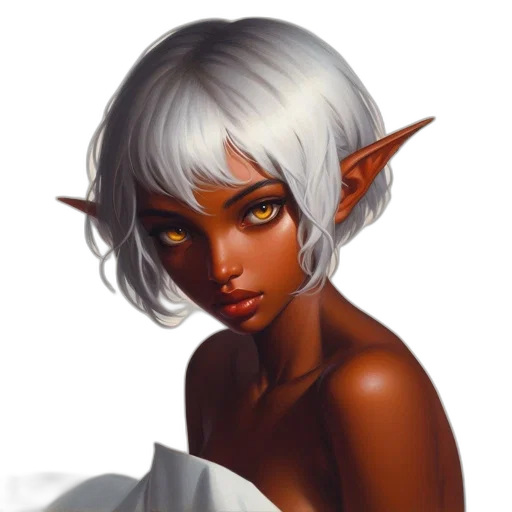 face, fantasy art, concept art, photorealistic transparent PNG cut-out