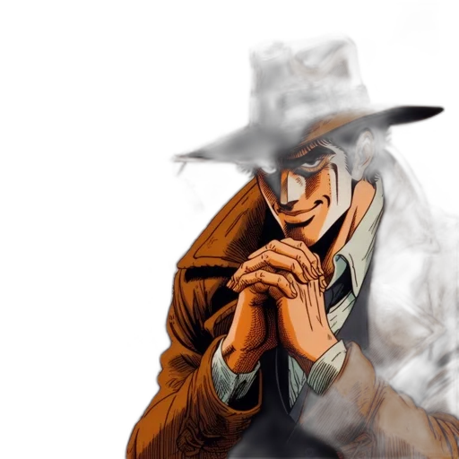 hat, jacket, mask, face transparent PNG cut-out
