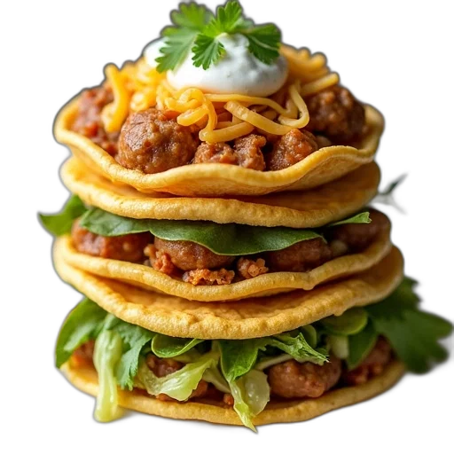 food, hat, photorealistic, stack transparent PNG cut-out