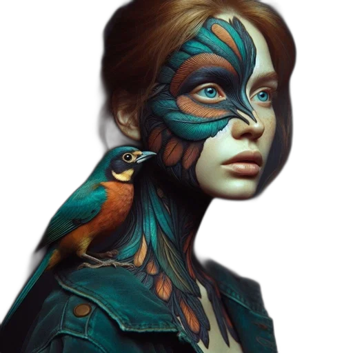 mask, face, jewelry, fantasy art transparent PNG cut-out