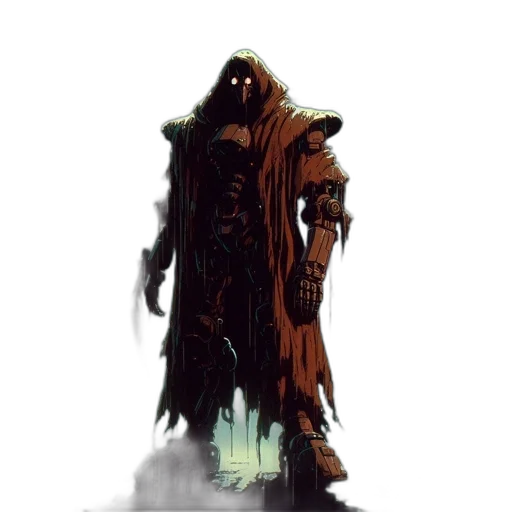 creature, staff, mask, weapon transparent PNG cut-out