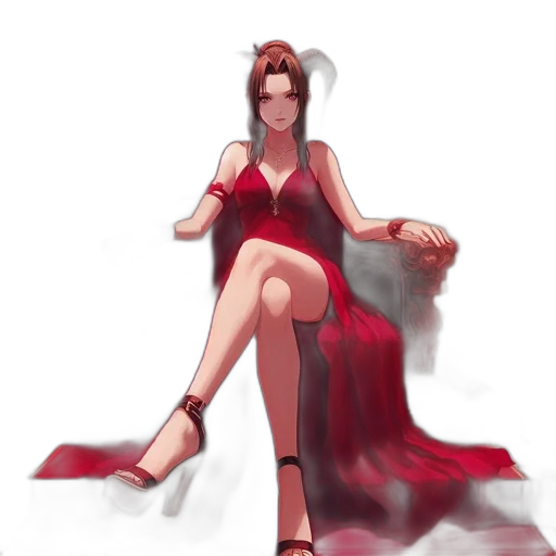 dress, staff, concept art, fantasy art transparent PNG cut-out