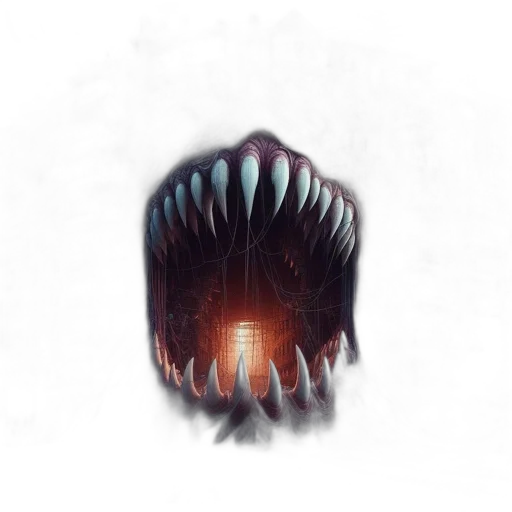 creature, mask, hair, animal transparent PNG cut-out