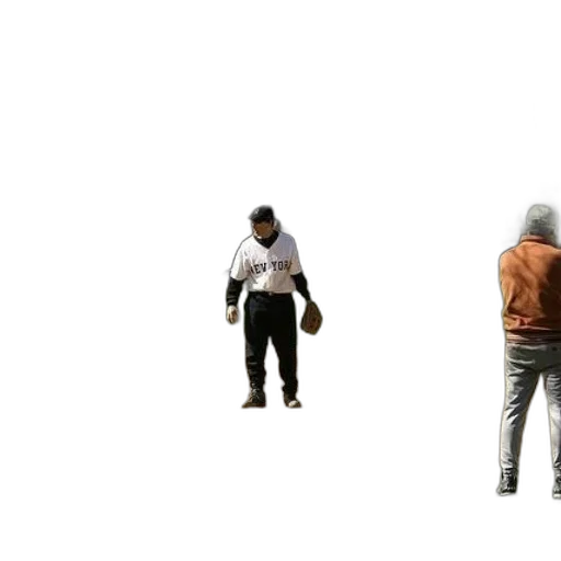 jacket, staff, weapon, robot transparent PNG cut-out