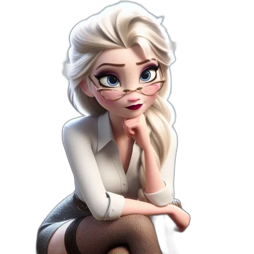 staff, cartoon, concept art, 3d render transparent PNG cut-out