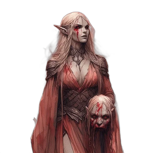 creature, mask, dress, concept art transparent PNG cut-out