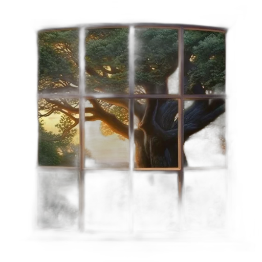 tree, dragon, furniture, face transparent PNG cut-out