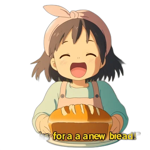 food, hat, anime, rustic transparent PNG cut-out