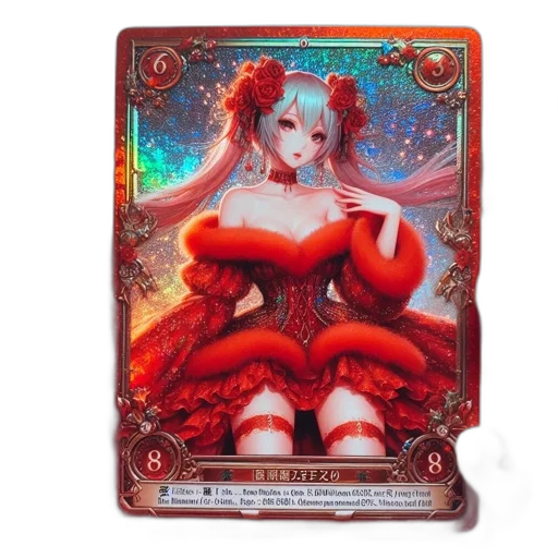 fantasy art, concept art, anime, red transparent PNG cut-out