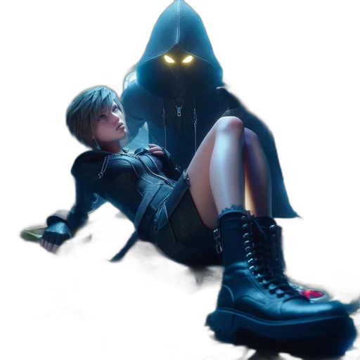 robot, shoes, concept art, cyberpunk transparent PNG cut-out