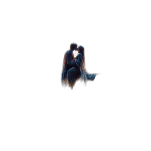 creature, hair, robot, dress transparent PNG cut-out