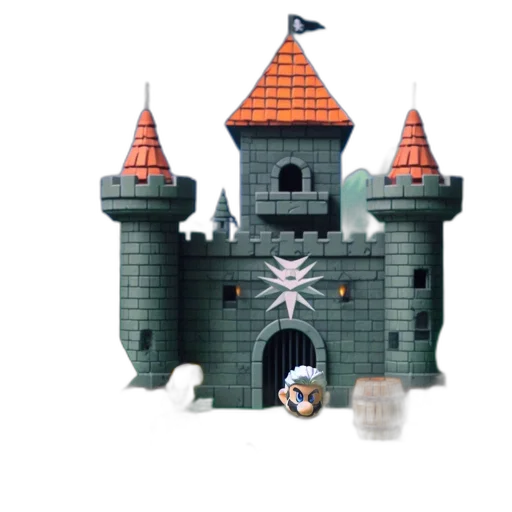 building, crown, pixel art, concept art transparent PNG cut-out