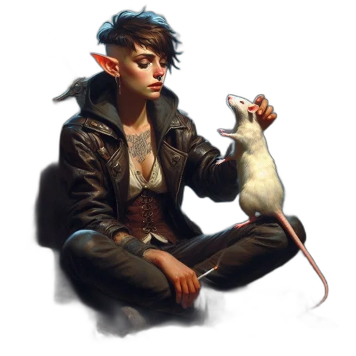 jacket, animal, creature, concept art transparent PNG cut-out