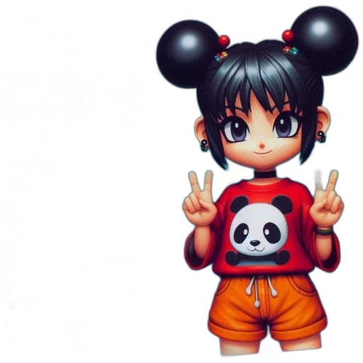 pixel art, 3d render, photorealistic, anime transparent PNG cut-out