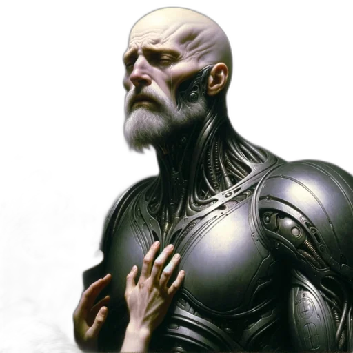 robot, face, mask, concept art transparent PNG cut-out