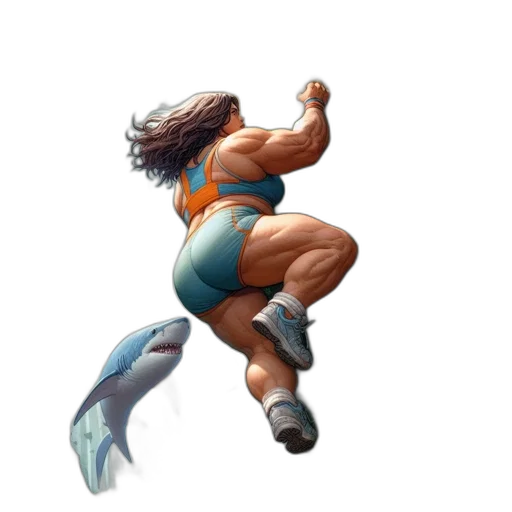 dragon, hair, animal, creature transparent PNG cut-out