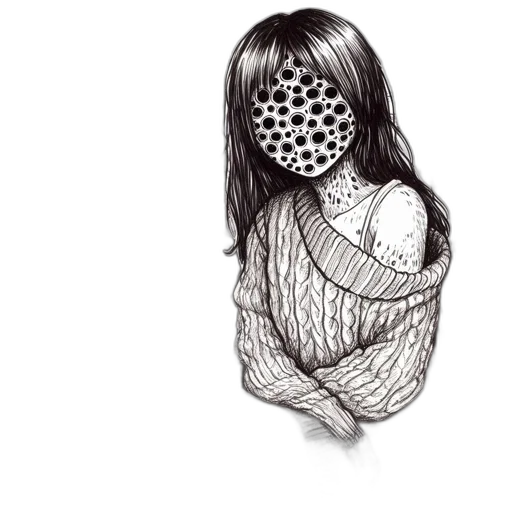 mask, dress, face, jacket transparent PNG cut-out