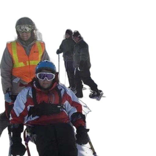 snow, group, people, ski transparent PNG cut-out