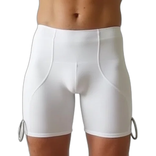 jacket, pair, white, compression transparent PNG cut-out