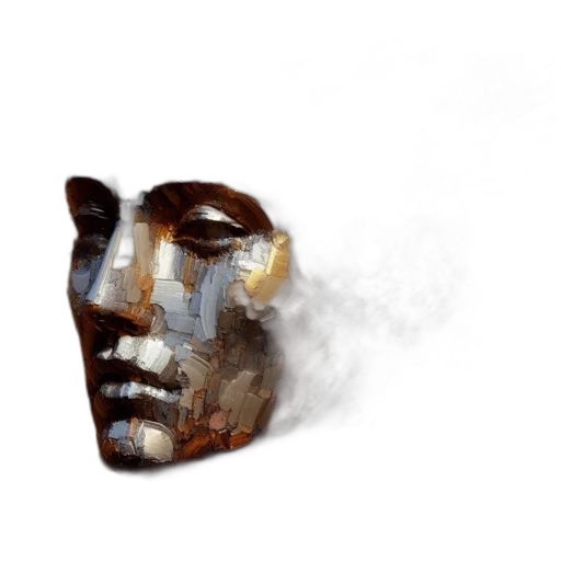 mask, face, robot, crown transparent PNG cut-out