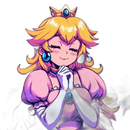 crown, dress, staff, weapon transparent PNG cut-out