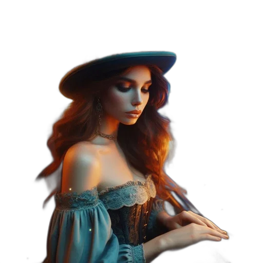 dress, hat, jewelry, crown transparent PNG cut-out