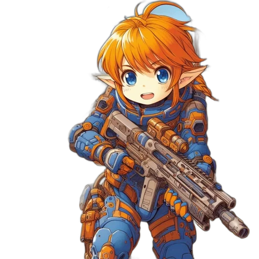 weapon, sword, animal, robot transparent PNG cut-out
