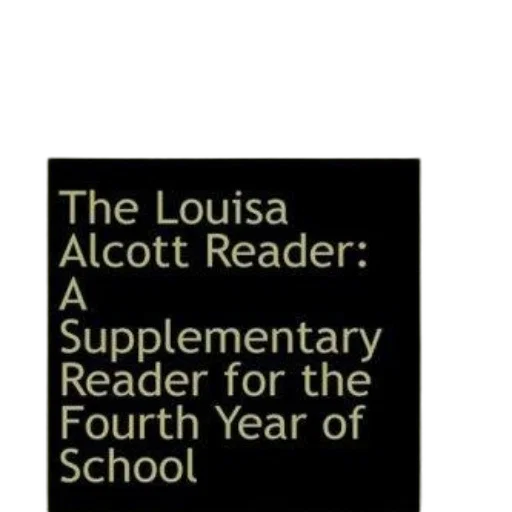 louisa, alcott, reader, supplementary transparent PNG cut-out