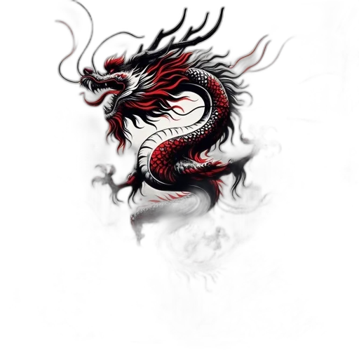 dragon, creature, staff, animal transparent PNG cut-out