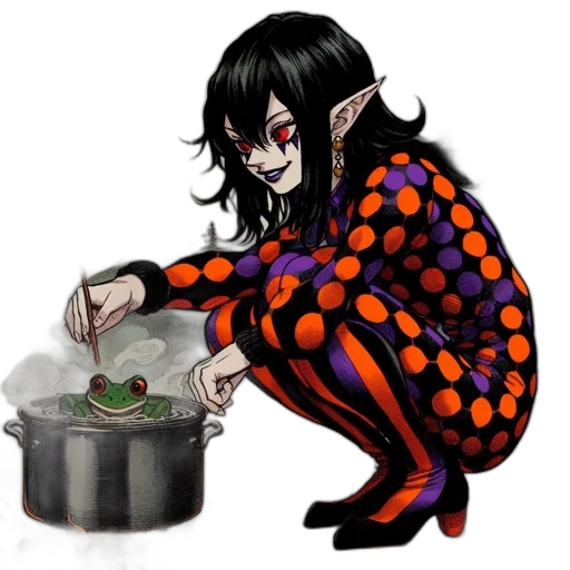food, creature, concept art, pixel art transparent PNG cut-out