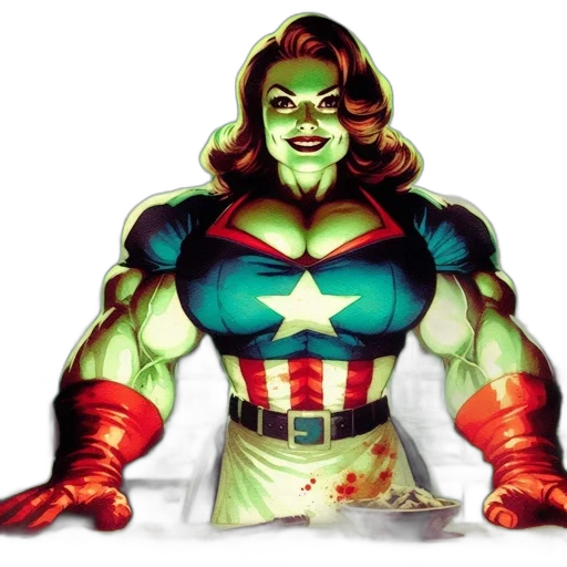 comic book art, concept art, cartoon, photorealistic transparent PNG cut-out