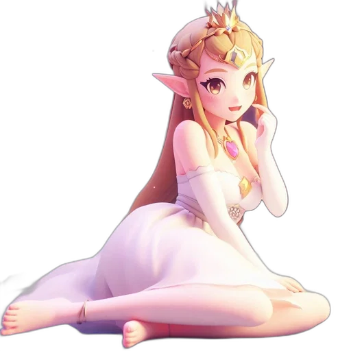 crown, dress, concept art, pixel art transparent PNG cut-out