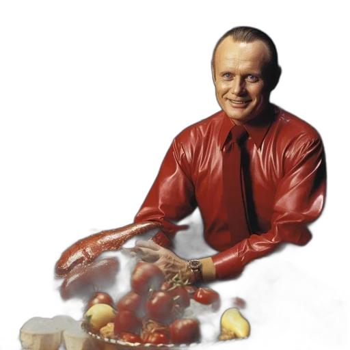 food, jacket, robot, face transparent PNG cut-out