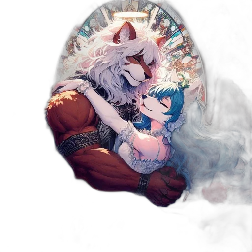 mask, fantasy art, watercolor, concept art transparent PNG cut-out