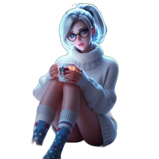 dress, staff, robot, jacket transparent PNG cut-out