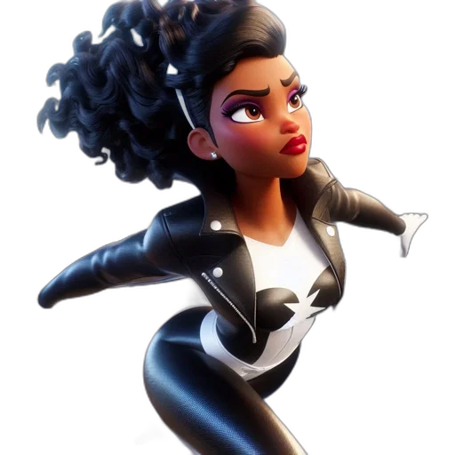 concept art, comic book art, 3d render, cartoon transparent PNG cut-out