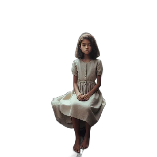 dress, creature, robot, face transparent PNG cut-out