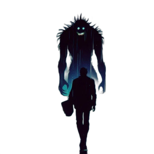 creature, staff, mask, concept art transparent PNG cut-out