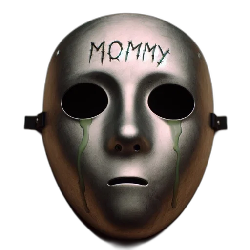 mask, face, jewelry, concept art transparent PNG cut-out