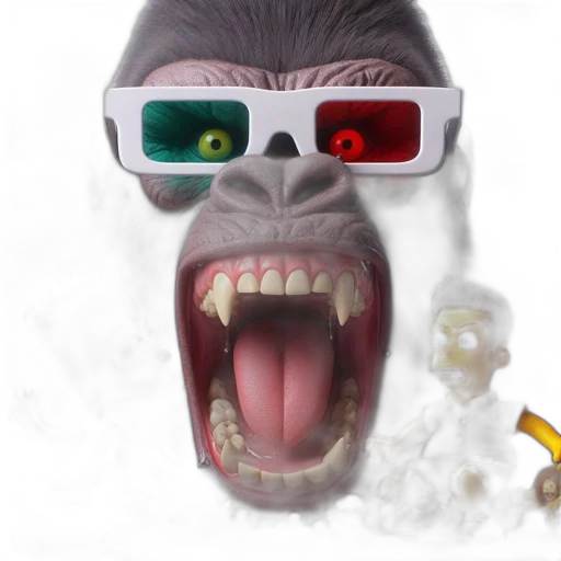 mask, creature, face, animal transparent PNG cut-out