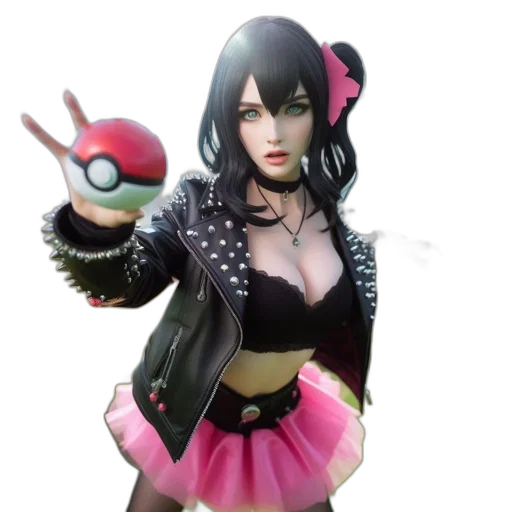 3d render, concept art, fantasy art, cyberpunk transparent PNG cut-out